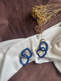 Donja donker blauw met goud óf zilver