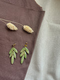 Rock groen met goud