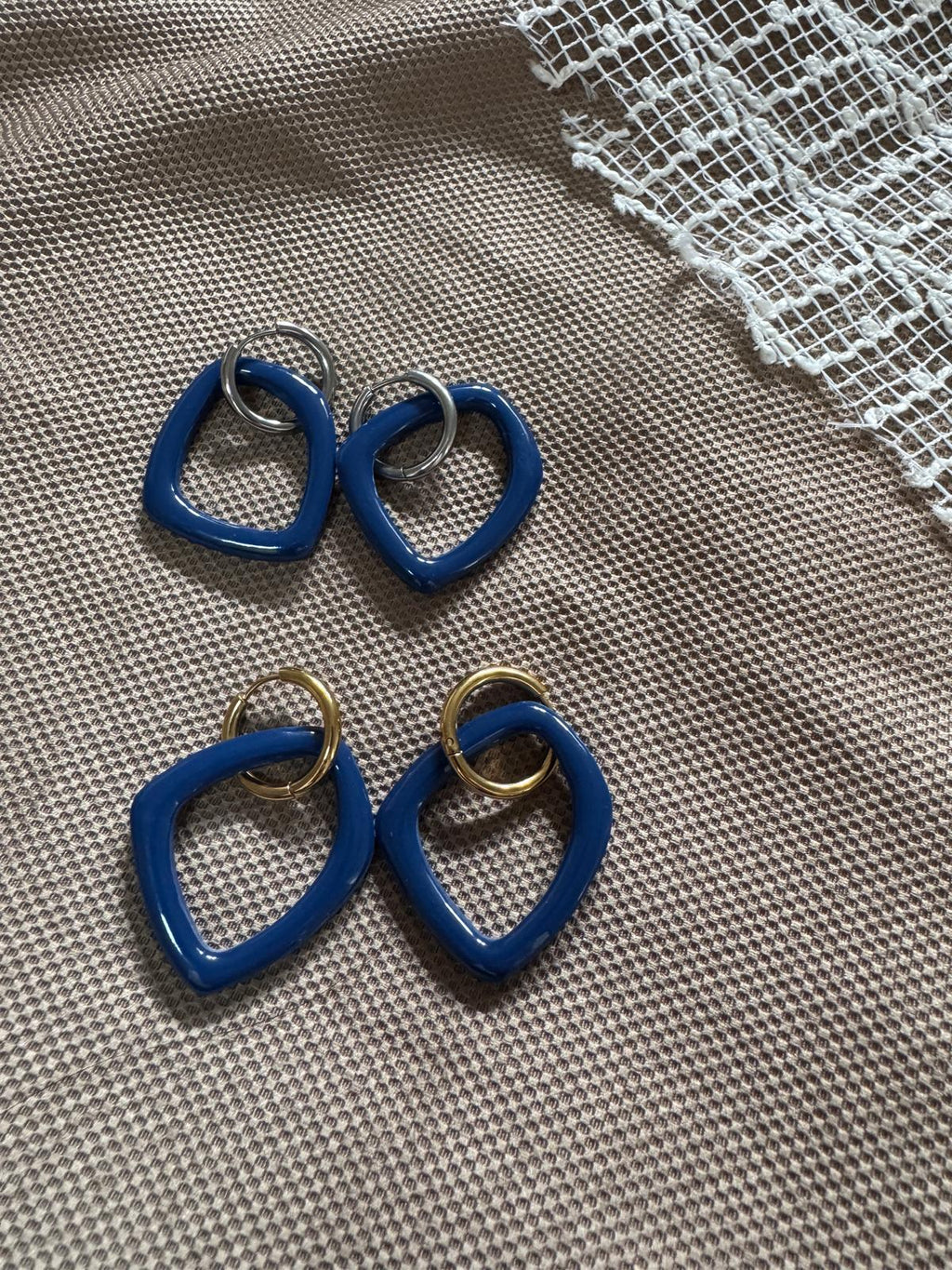 Donja donker blauw met goud óf zilver