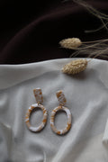 Saar met beige en goud