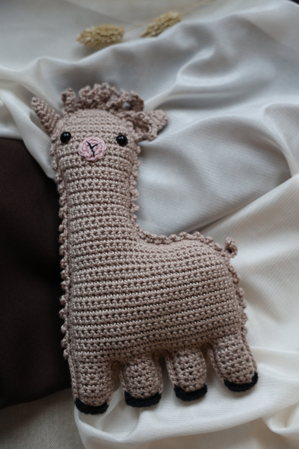 Lama Paca met pieper